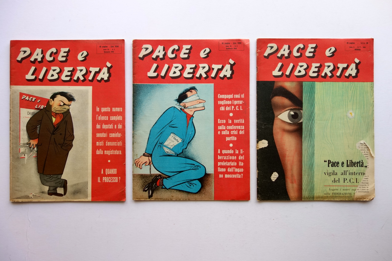 Pace e Libert‡ Rivista contro Totalitarismo 3 Numeri Anni II-III …