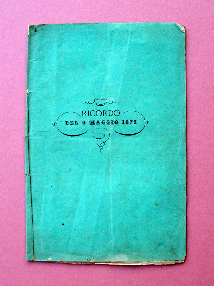 Paolo Abbati Marescotti Poche Parole Sassuolo Ricordo 1875 Soc. Operaia …