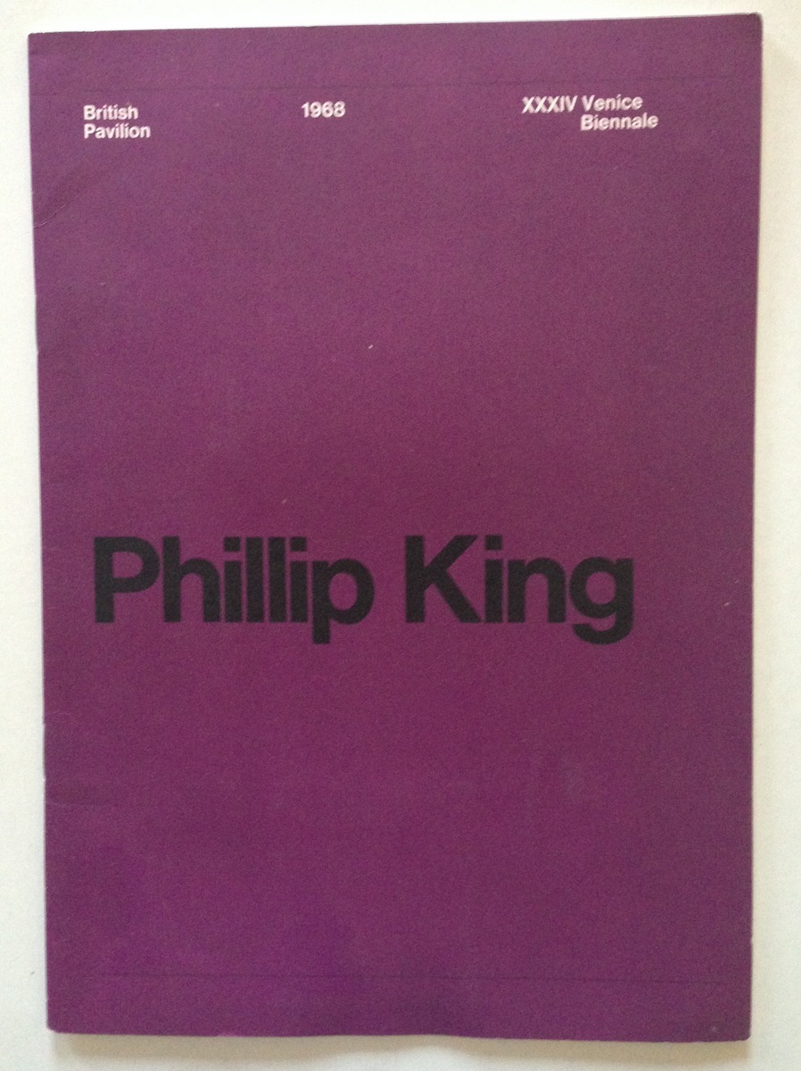 Philip King British Pavilion 1968 Biennale Venice Venezia
