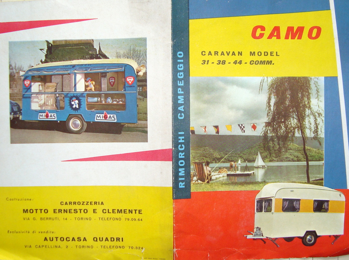 Pieghevole Camo Roulotte Caravan Rimorchi Campeggio Vacanze