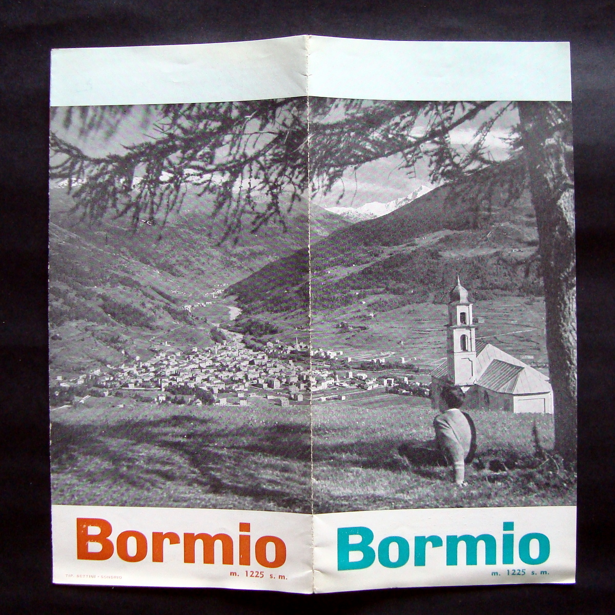 Pieghevole Turistico Bormio Alpi Retiche Stelvio Dolomiti Montagna