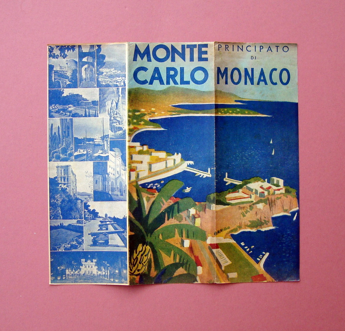 Pieghevole Turistico Montecarlo Principato di Monaco