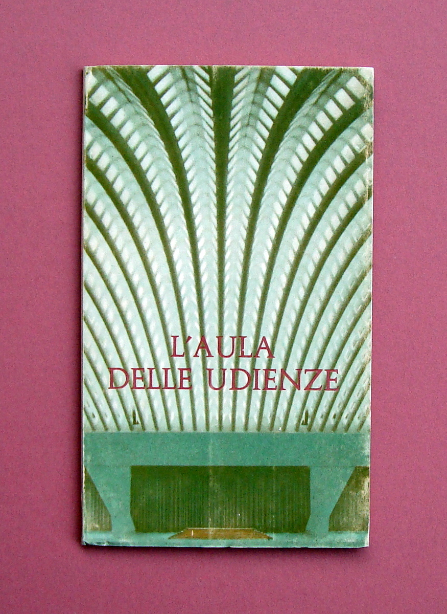 Pier Luigi Nervi L'Aula delle udienze Citt‡ del Vaticano 1972