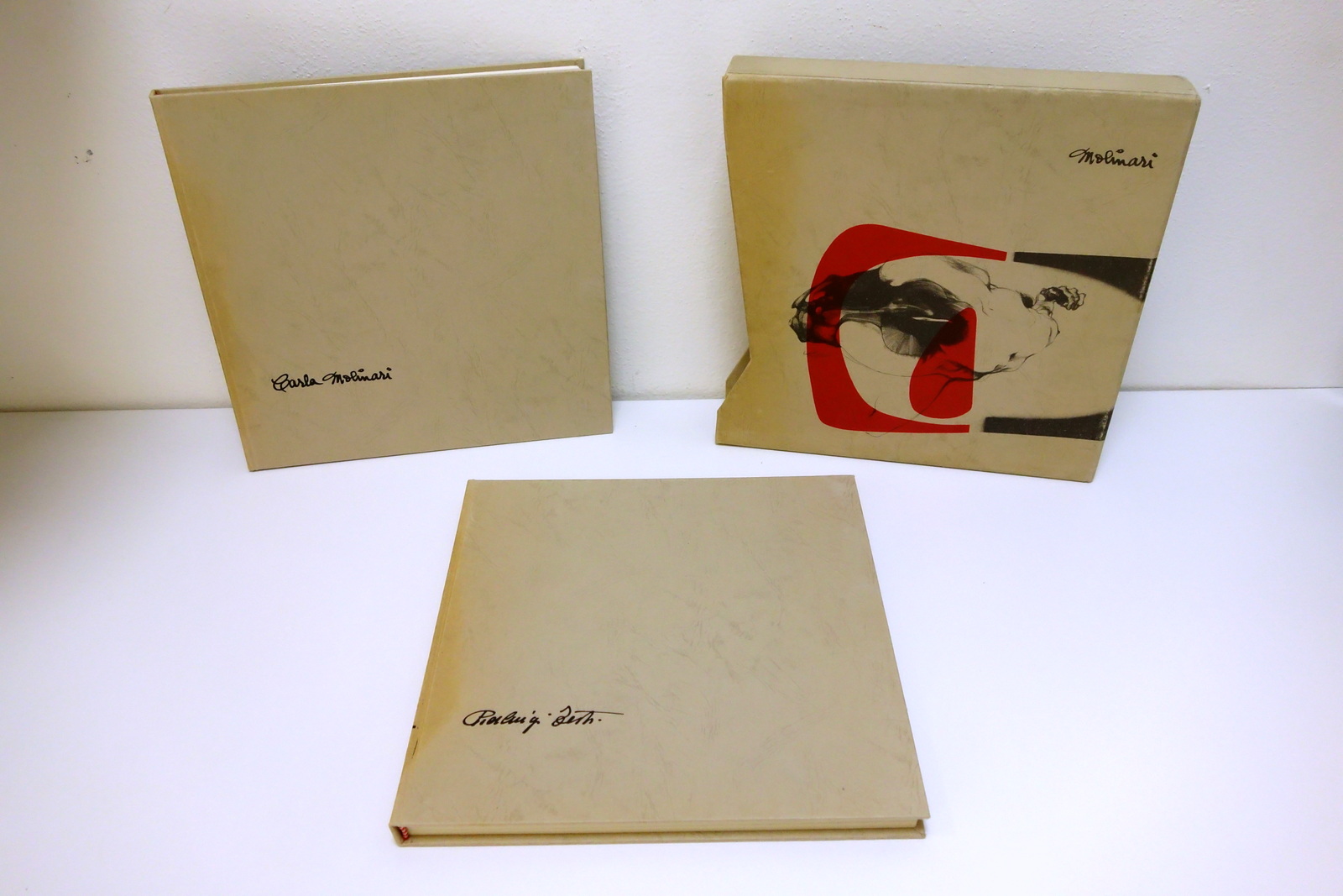 Pierluigi Testi Carla Molinari 2 Cataloghi Modena 1972 Autografati Molto …
