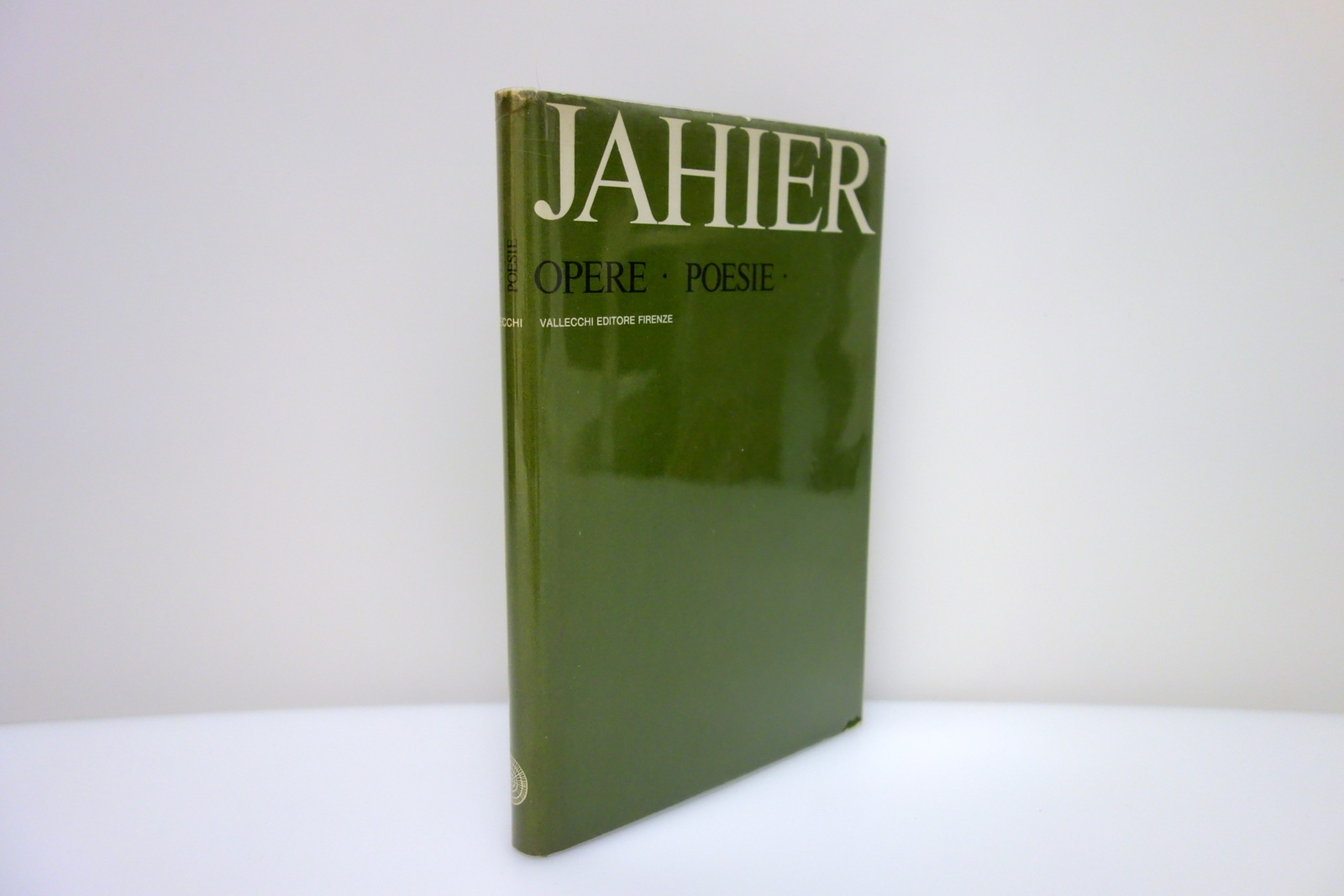 Piero Jahier Poesie Vallecchi Firenze 1964 1°Edizione Autografo