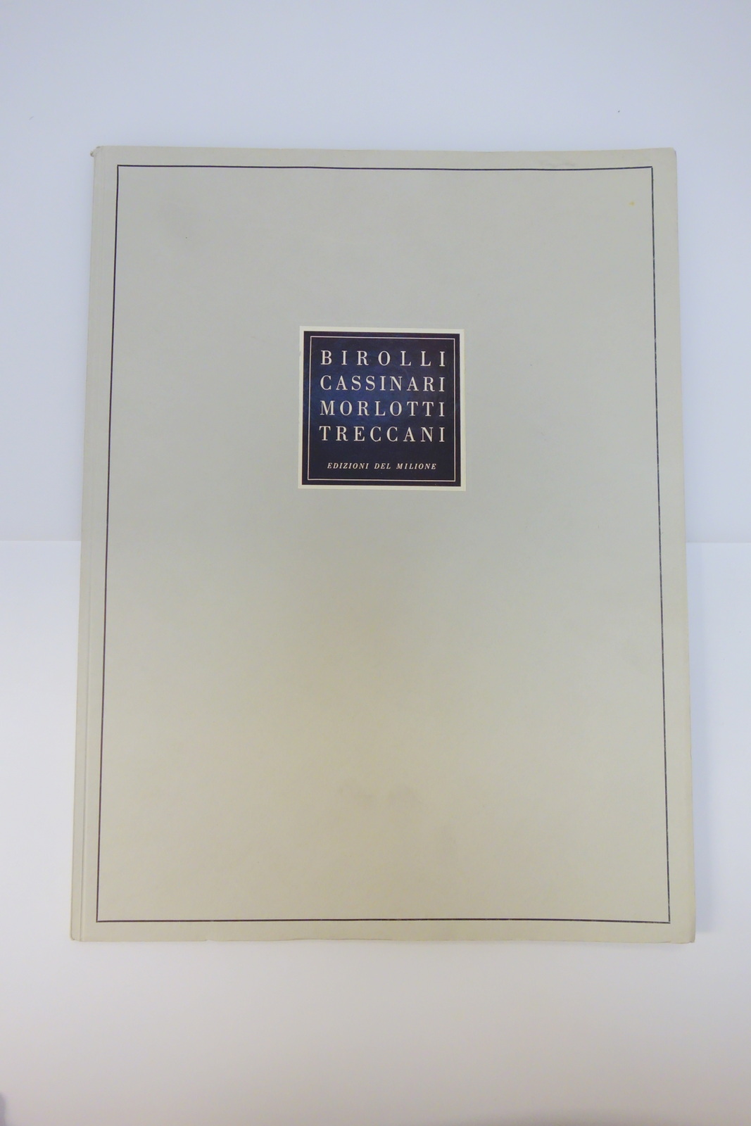PITTORI ITALIANI CONTEMPORANEI OPERE BIROLLI CASSINARI MORLOTTI TRECCANI MILIONE
