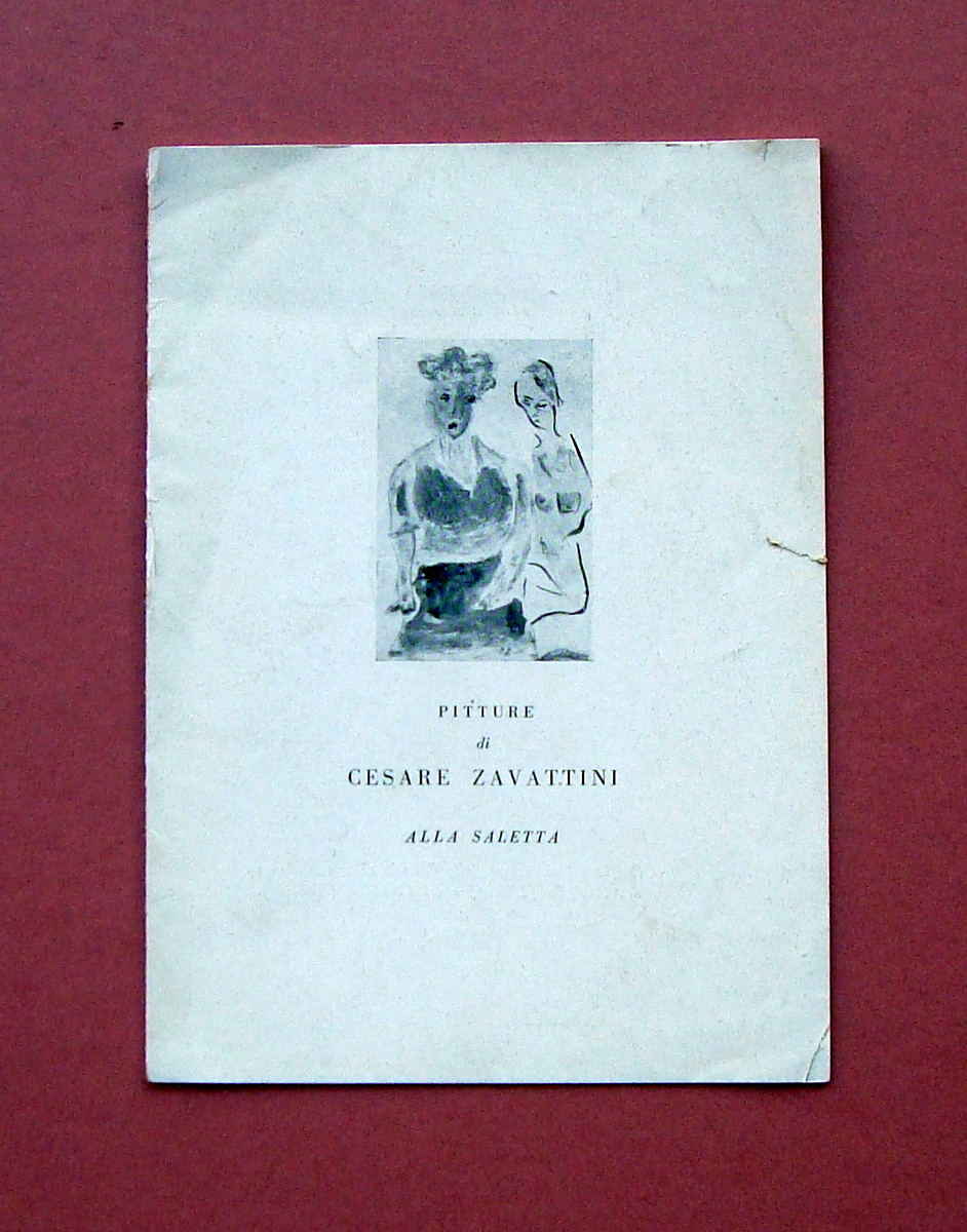 Pitture di Cesare Zavattini alla Saletta Modena 1952 testo di …