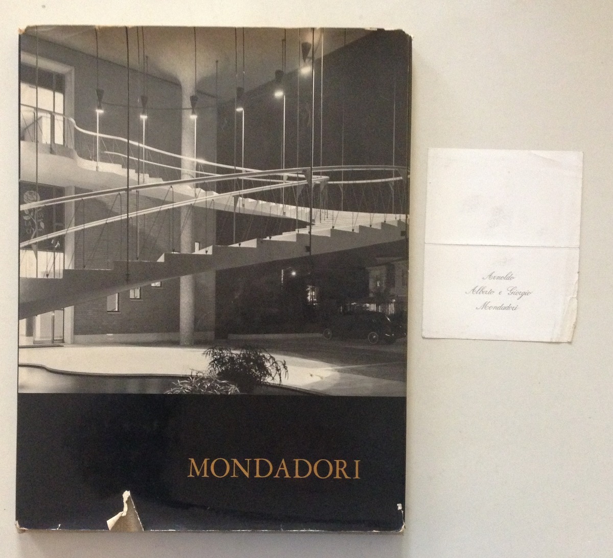 Presentazione Nuovo Complesso Grafico di Verona Mondadori 1960