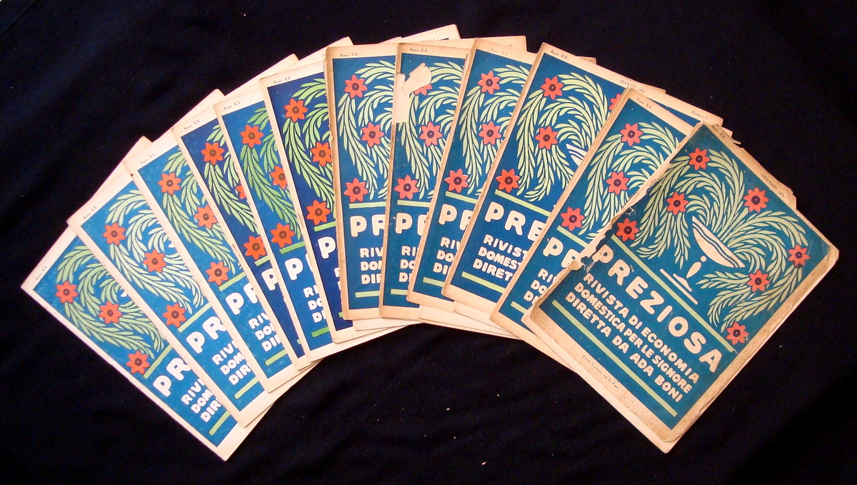 Preziosa Rivista Economia Domestica 12 Numeri Annata Completa 1934 Ada …