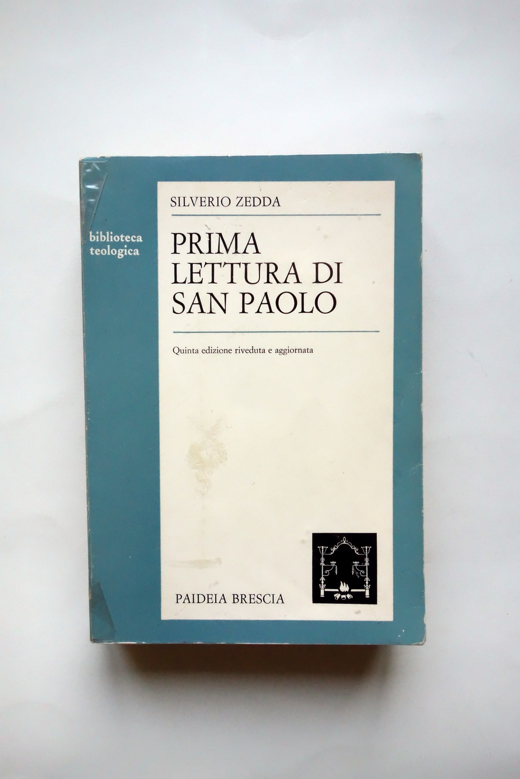 Prima Lettura di San Paolo Silverio Zedda Paideia Brescia 1973