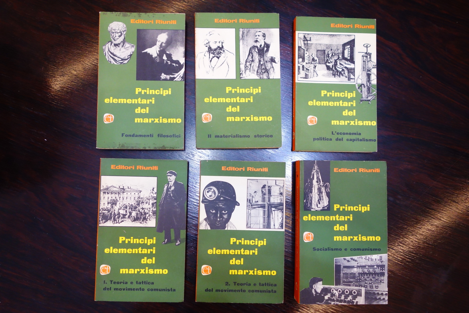 PRINCIPI ELEMENTARI DEL MARXISMO EDITORI RIUNITI 6 VOLUMI COMPLETA 1960 …