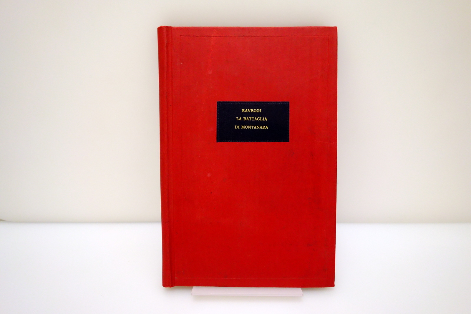 Racconto Storico della Battaglia di Montanara Raveggi Firenze 1886 Autografo