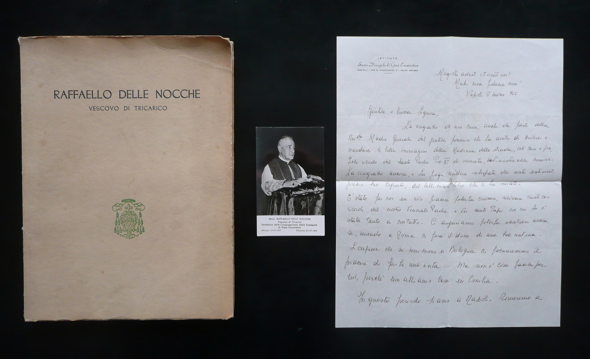 Raffaello delle Nocche Vescovo di Tricarico 1961 Discepole di Ges˘ …