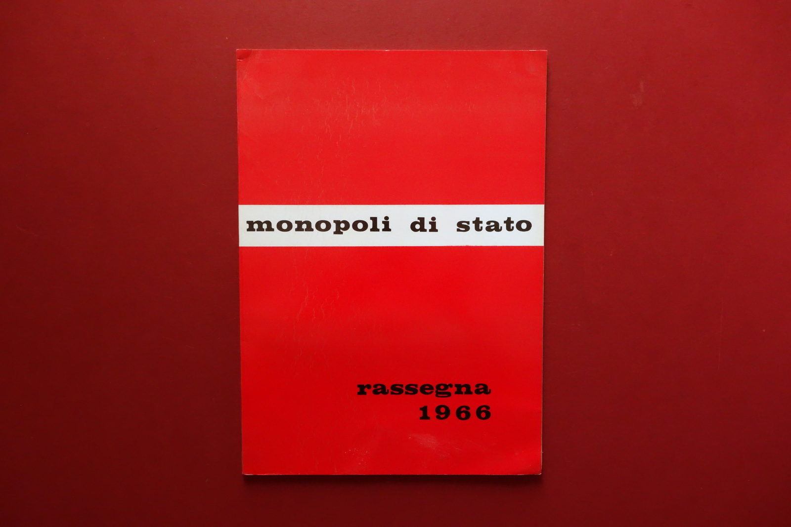 Rassegna Annuale Monopoli di Stato Notiziario Tabacco Sigarette Rassegna 1966