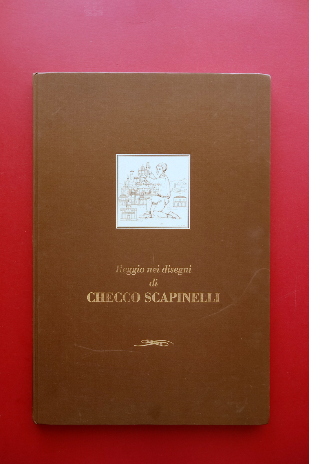 Reggio nei Disegni di Checco Scapinelli Tecnograf 1994 Numerato Firmato