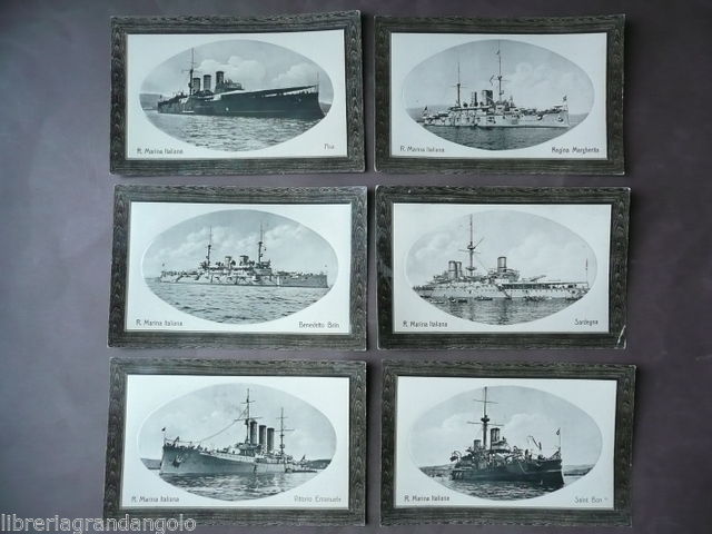 Regia Marina Italiana Navi Pisa Brin Margherita Sardegna Saint Bon …