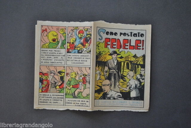 Religione Missioni Evangelizzazione Sono Restato Fedele Conversione Fumetti 1943