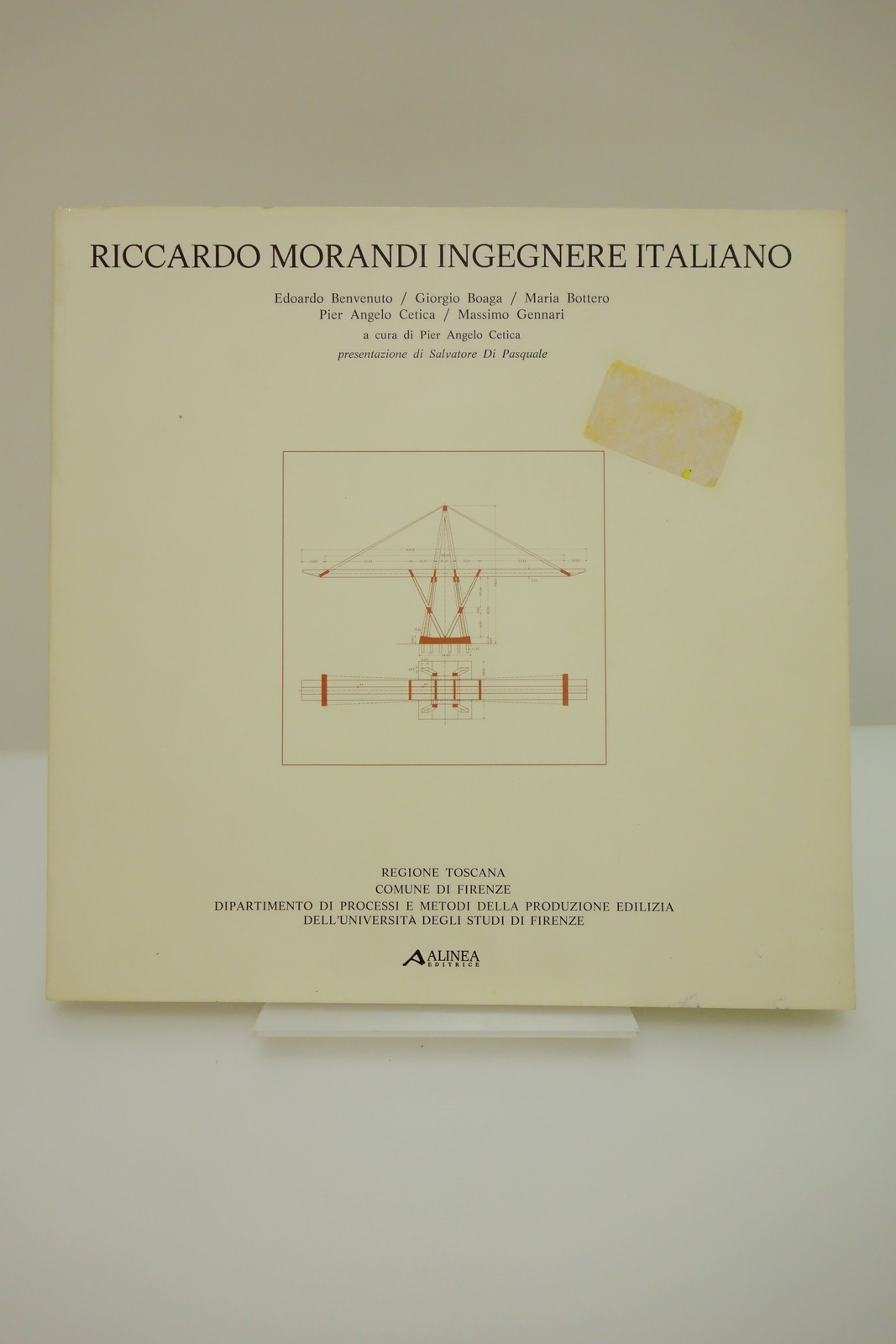 RICCARDO MORANDI INGEGNERE ITALIANO ALINEA EDITRICE 1985 INGEGNERIA ARCHITETTURA
