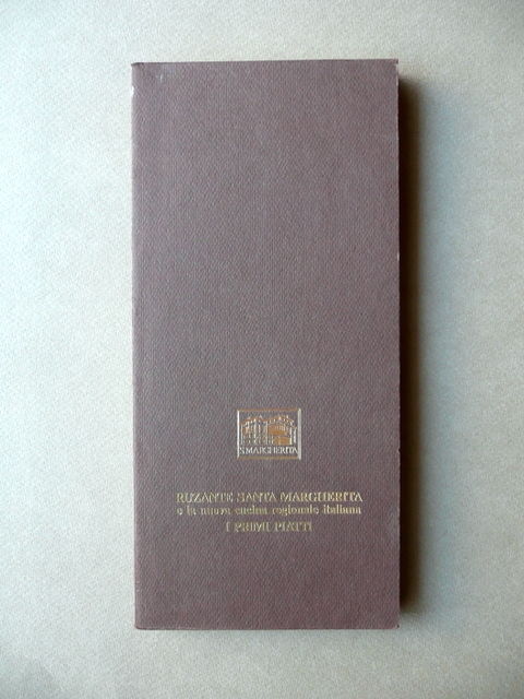 Ricette Cucina Concorso Ruzante Santa Margherita Primi Piatti 1984 Ricettario