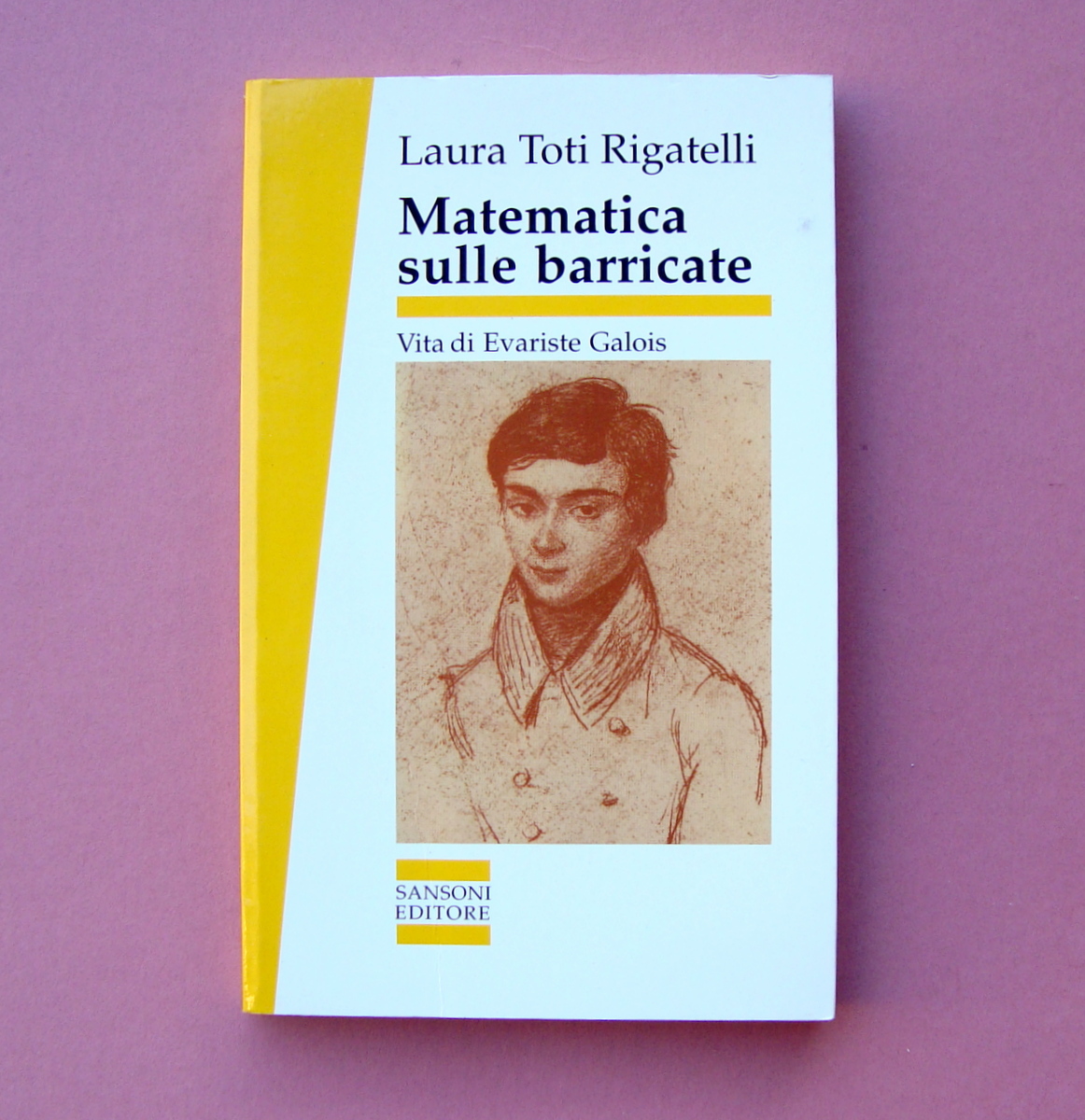 Rigatelli Matematica sulle barricate Evariste Galois Sansoni Ed 1993 Esaurito