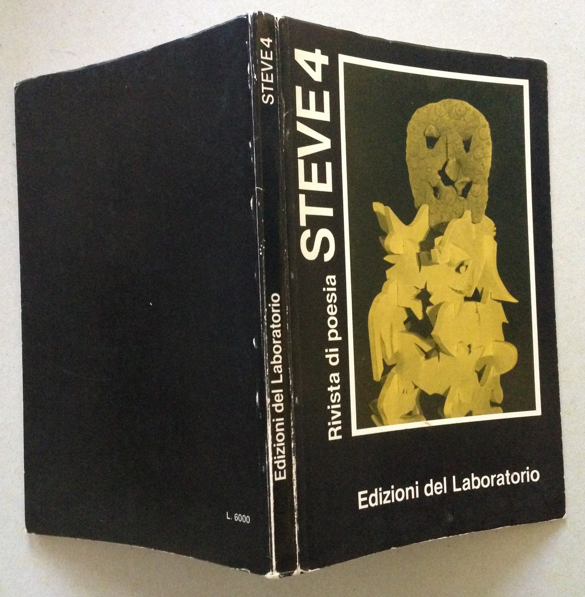 Rivista di Poesia STEVE 4 Avanguardia 1985 Manifestazioni Artistiche Modenesi