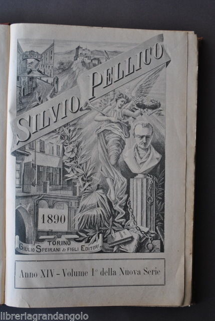 Riviste Letteratura Storia Attualit‡ Silvio Pellico Torino Alpinismo Viaggi 1890