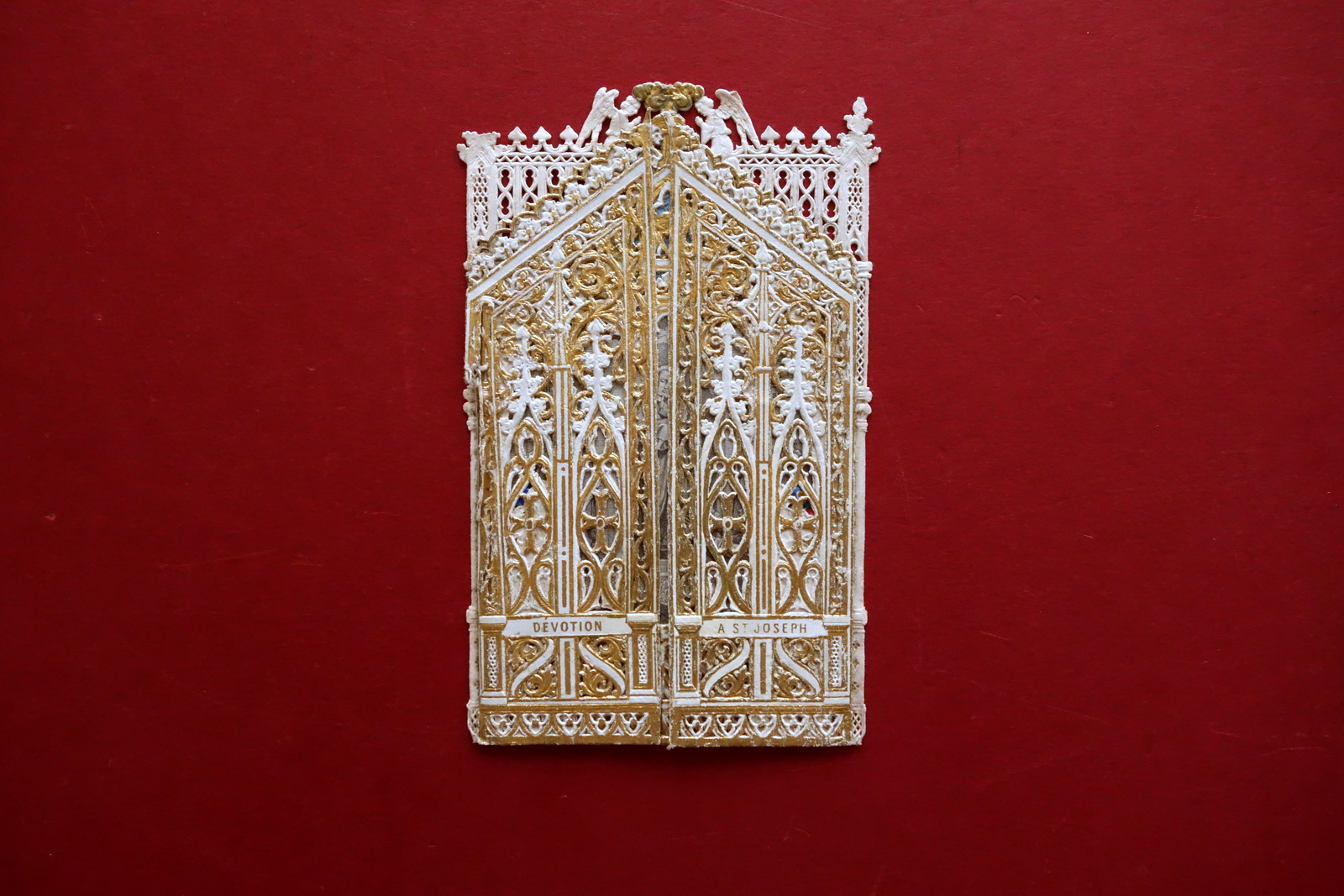 Santino Apribile Traforato Devotion a Saint Joseph San Giuseppe Turgis …