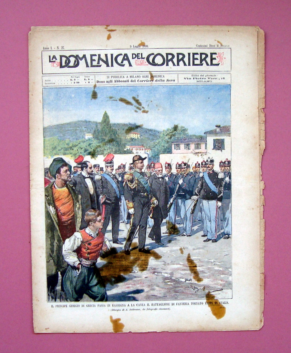 Sardegna brigantaggio Salis La Domenica del Corriere 1899
