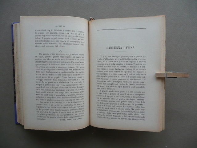 Sardegna Latina Ruju Annuario Letterario Artistico Mondo Latino Gubernatis 1908