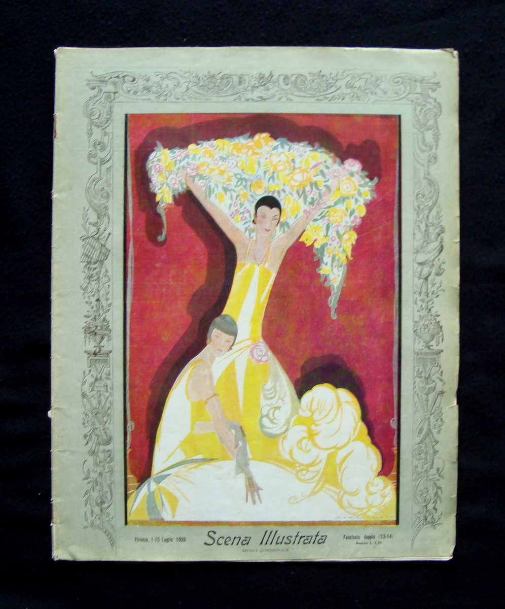 Scena Illustrata Rivista 1926 Firenze numero doppio 13 14 Luglio …