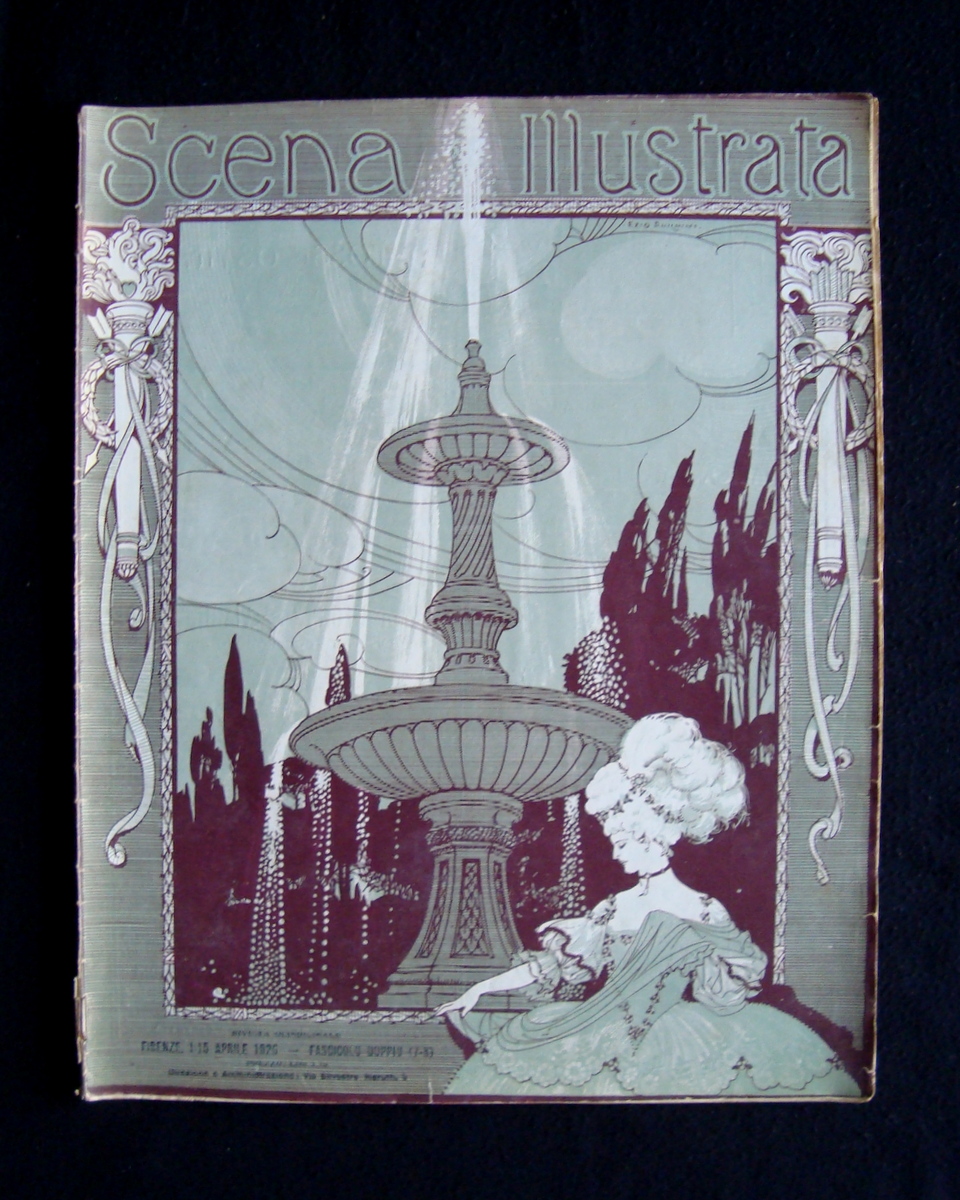 Scena Illustrata Rivista 1926 Firenze numero doppio 7 8 Aprile …