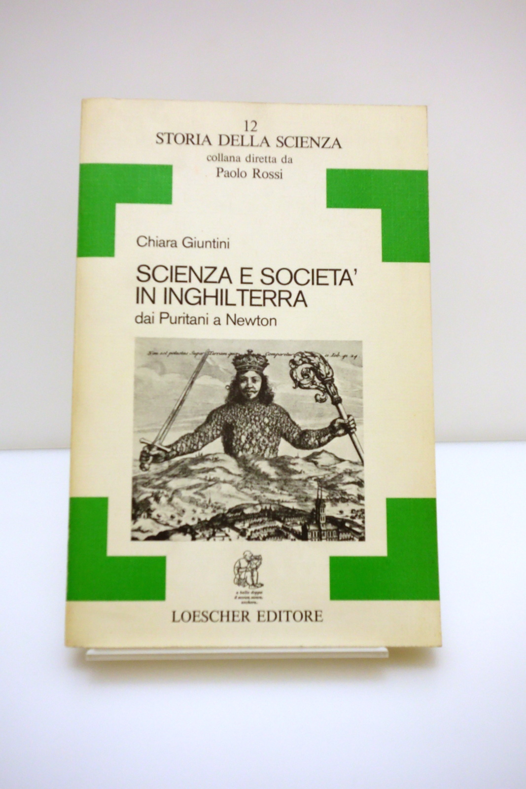 SCIENZA E SOCIETA' IN INGHILTERRA DAI PURITANI A NEWTON GIUNTINI …
