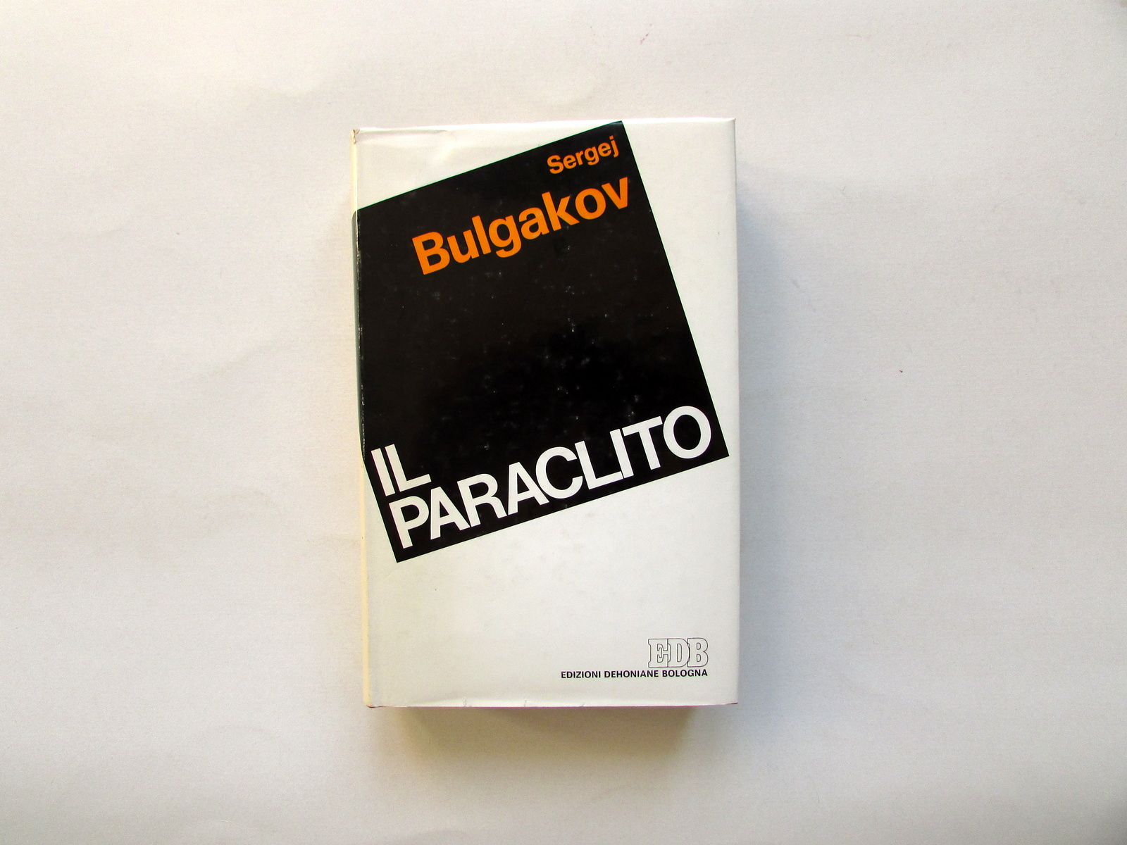 Sergej Bulkagov il Paraclito EDB Dehoniane Bologna 1971 Spirito Santo