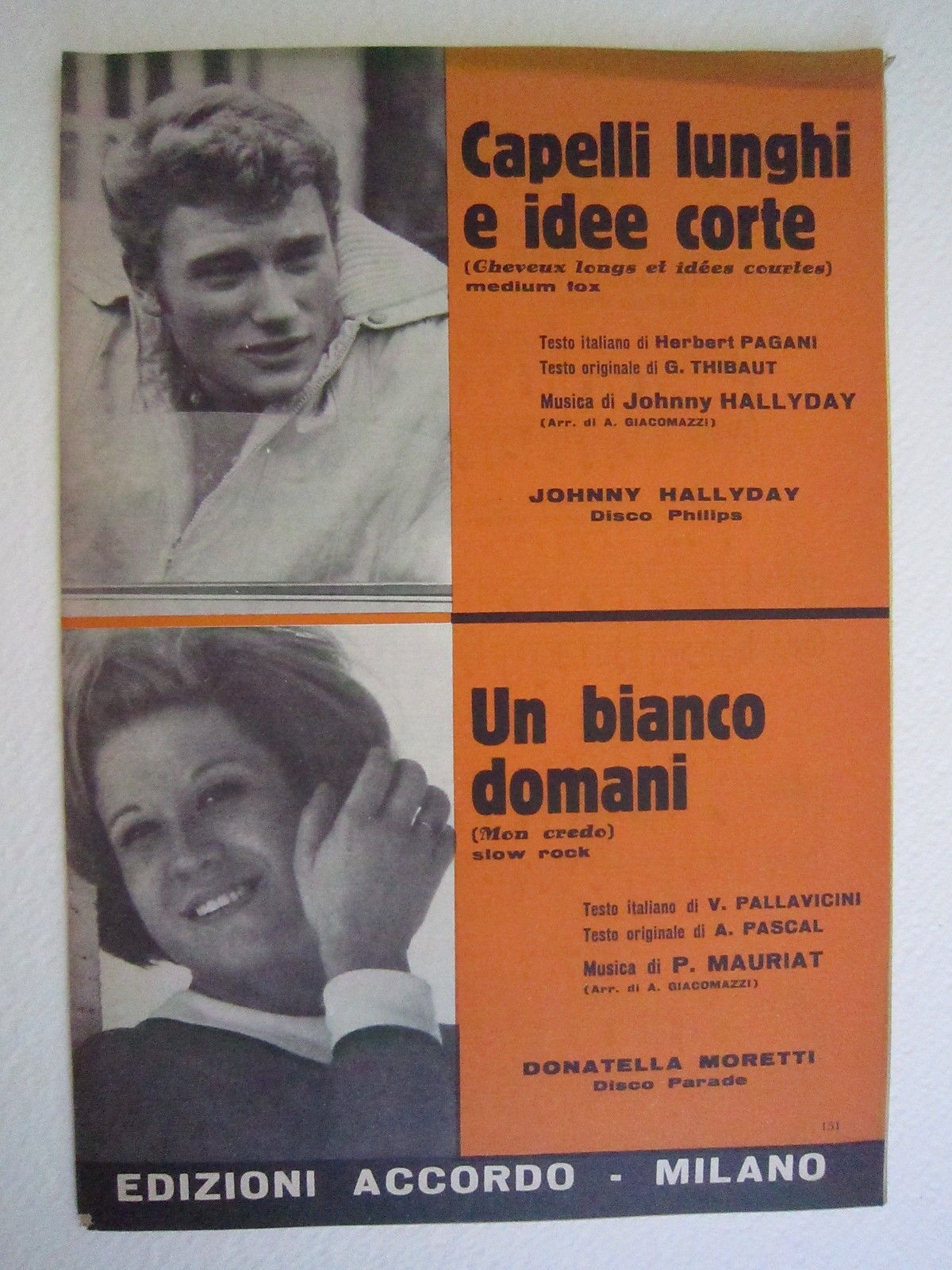 Spartiti Musica Johnny Hallyday Capelli Lunghi E Idee Corte Herbert …