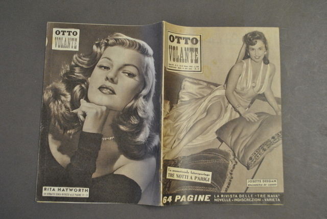 Spettacolo Radio Televisione Otto Volante J. Deegan Hayworth Christian 1953