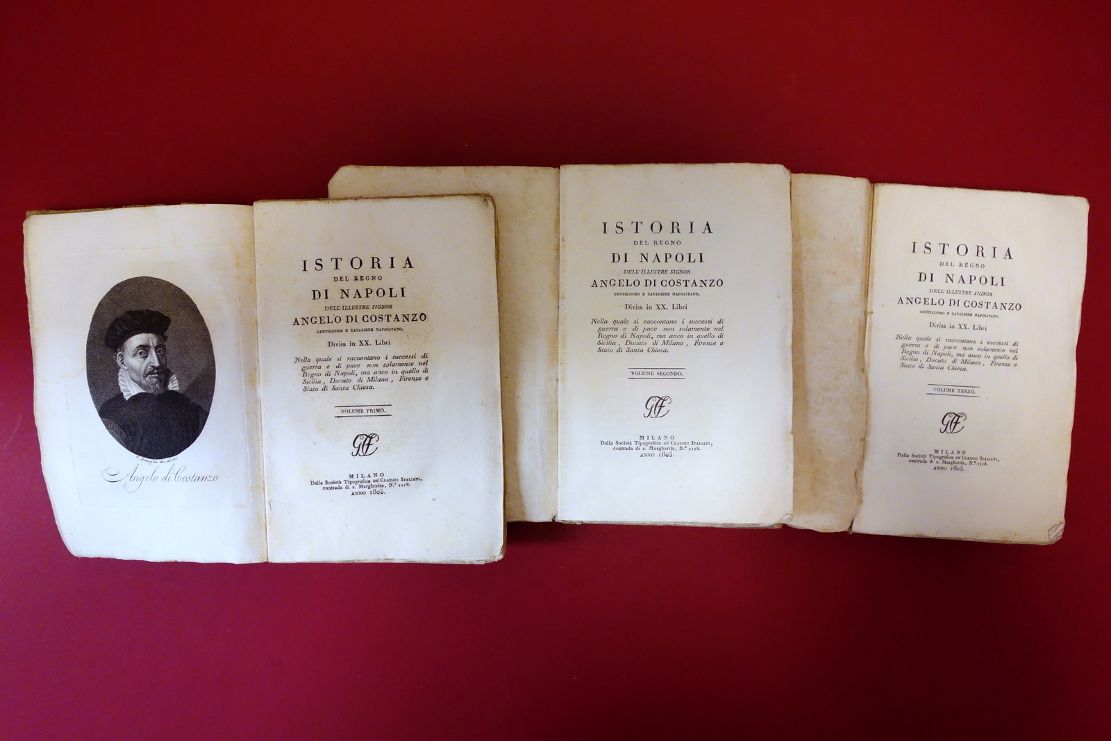 Storia del Regno di Napoli Angelo di Costanzo Classici Italiani …