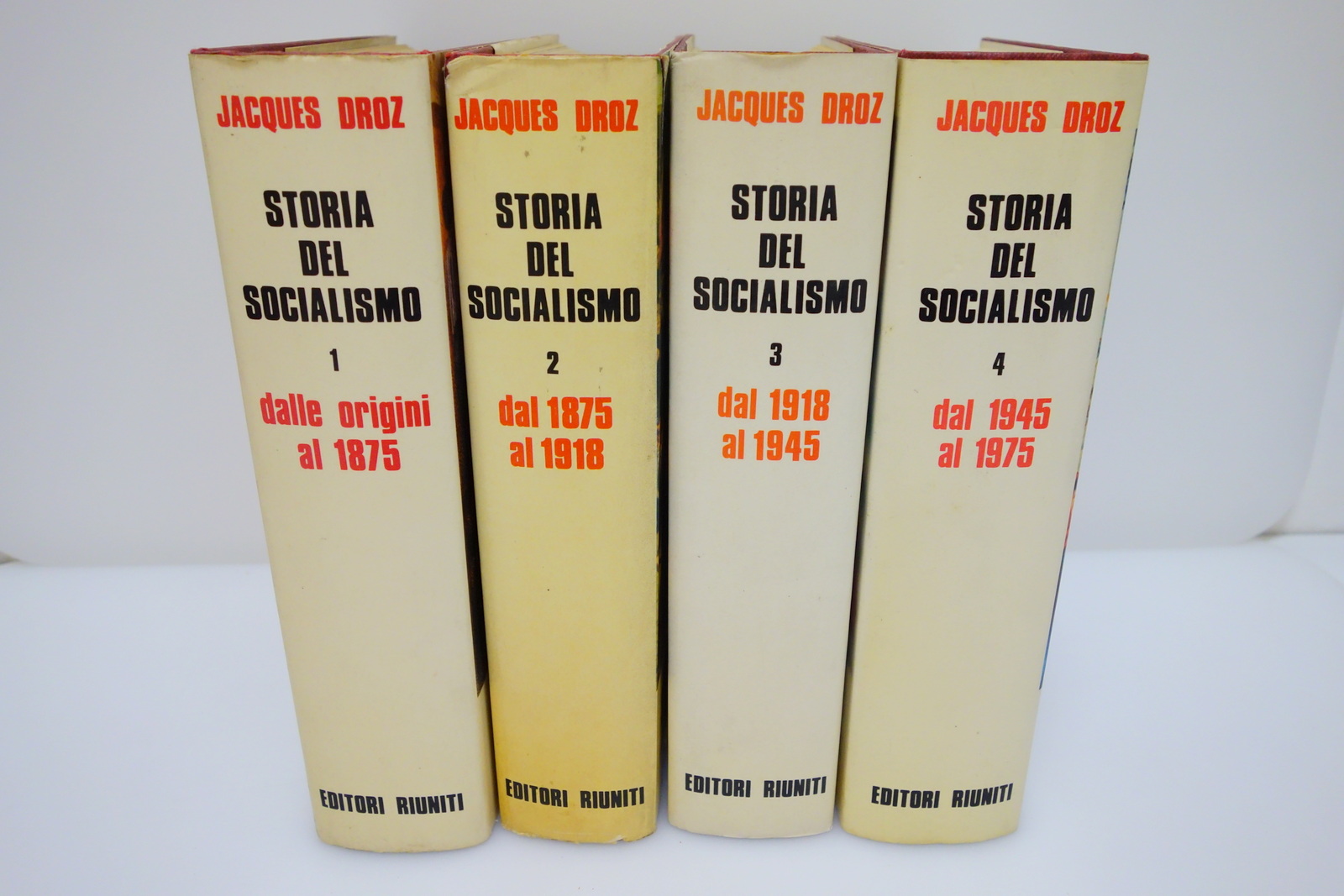 STORIA DEL SOCIALISMO JACQUES DROZ DALLE ORIGINI AL 1975 EDITORI …