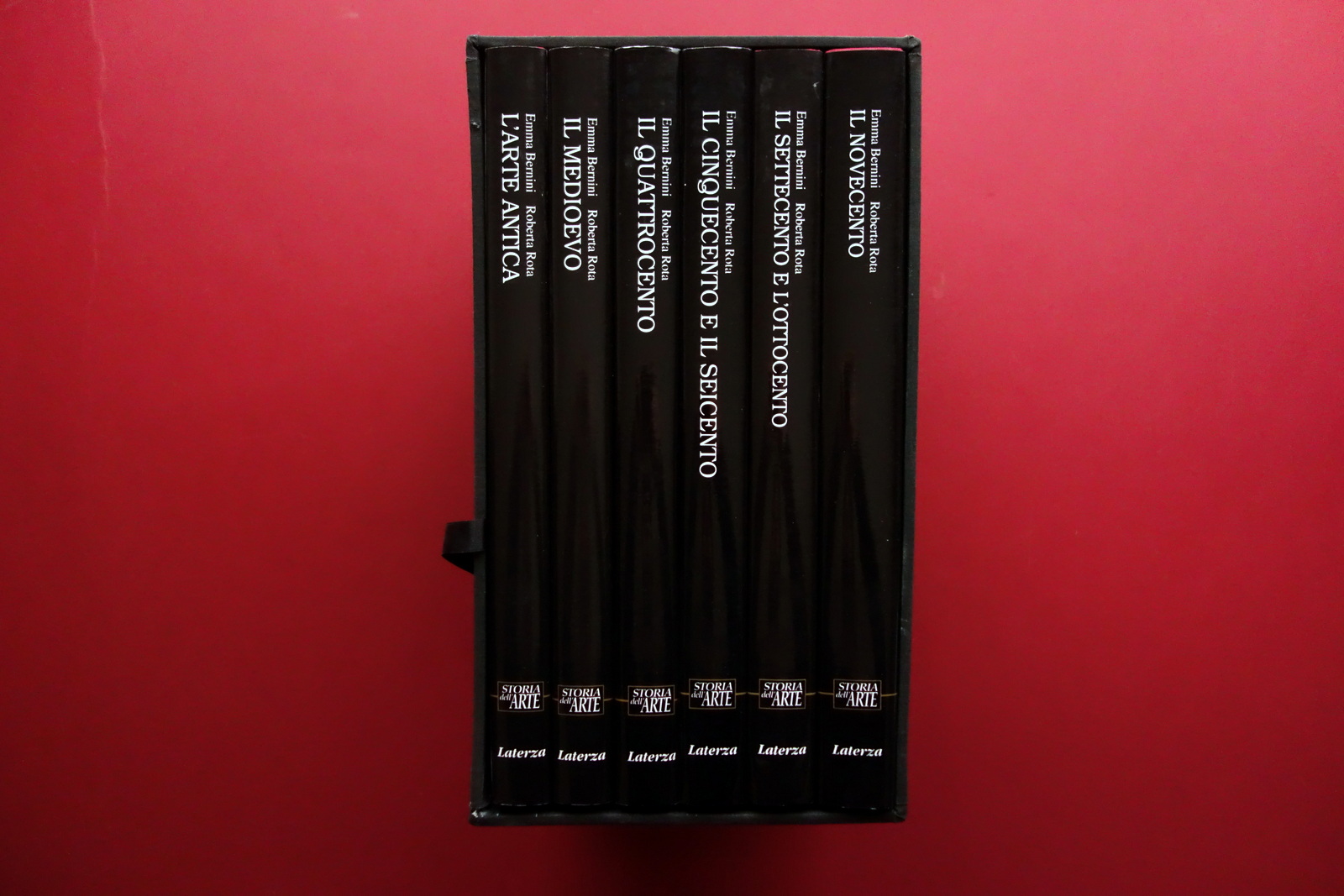 Storia dell'Arte Bernini Rota Laterza 2000 6 Volumi Completo