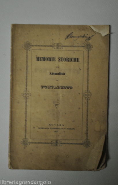 Storia Locale Fontanetto Novara Memorie Storiche Attualit‡ Vino Riso Crespi …