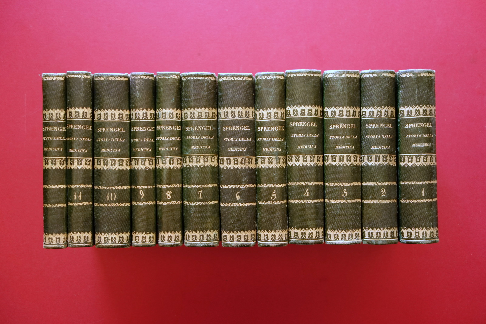 Storia Prammatica della Medicina C. Sprengel Picotti Venezia 1812-16 12 …