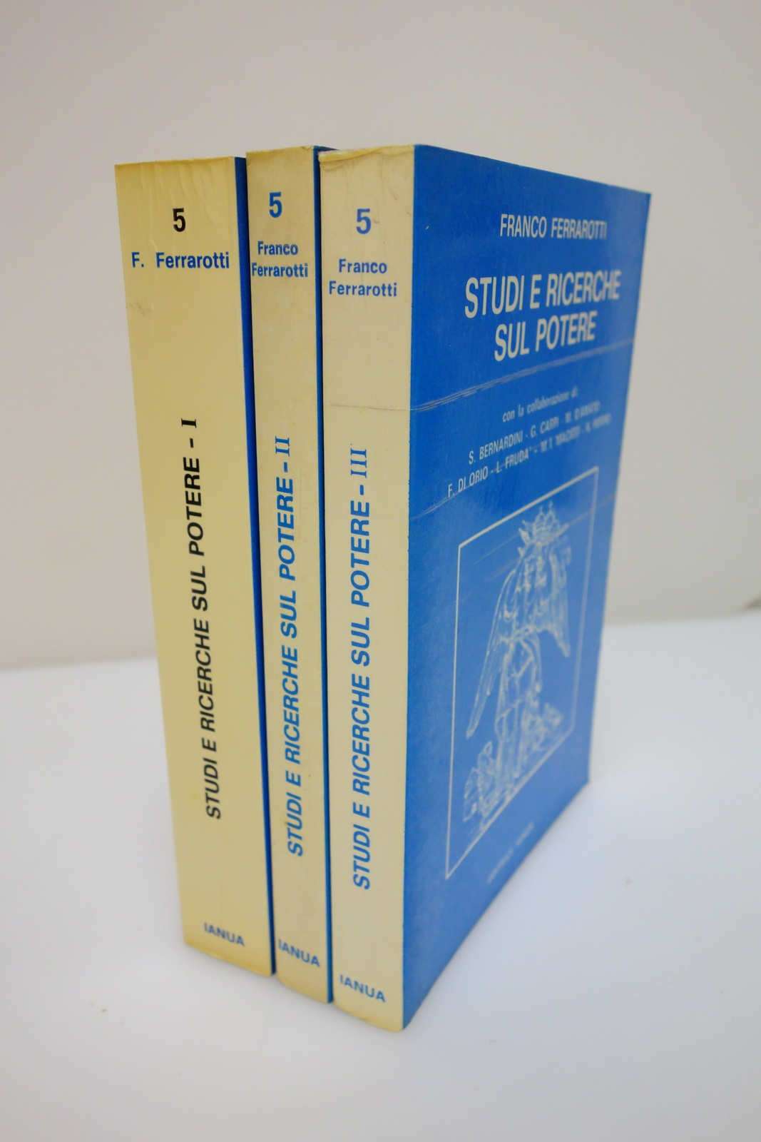 STUDI E RICERCHE SUL POTERE FERRAROTTI ED. IANUA 1980 3 …