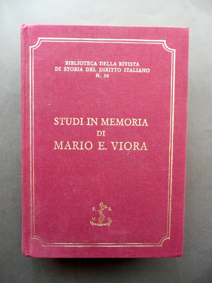 Studi in Memoria di Mario E. Viora Fondazione Sergio Mochi …