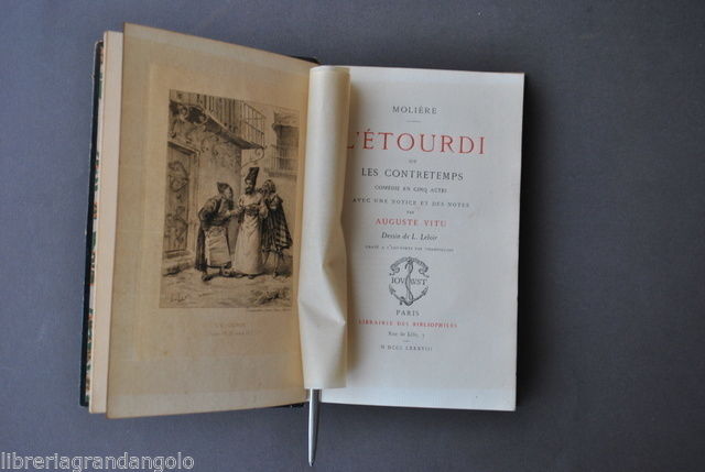 Teatro Commedia MoliËre Ètourdi lo Stordito i Contrattempi Vitu Legatura …
