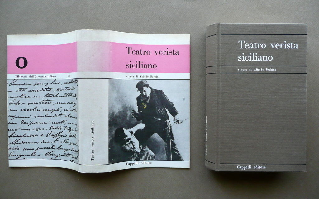 Teatro Verista Siciliano Barbina Cappelli Bologna 1970 Verga Capuana De …