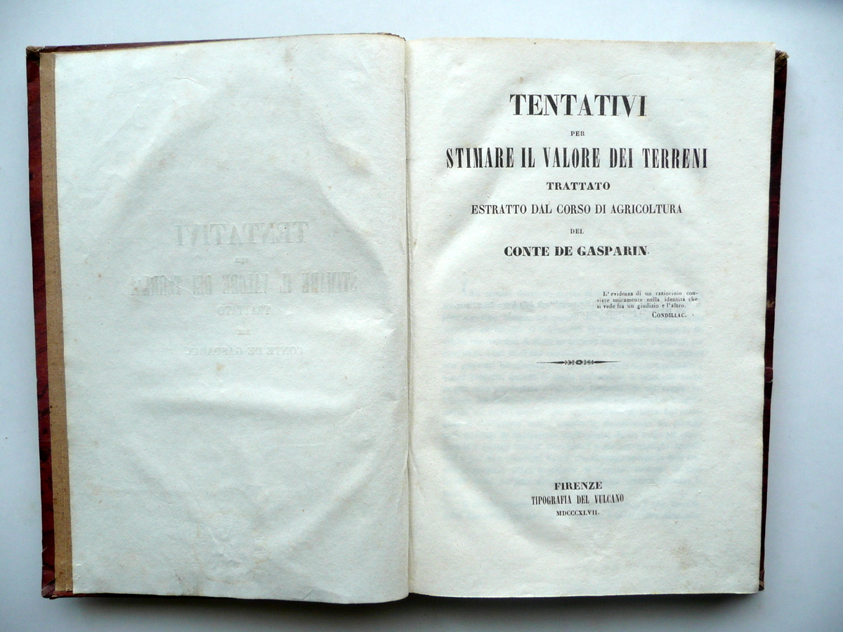 Tentativi di Stimare il Valore dei Terreni Architettura Rurale De …