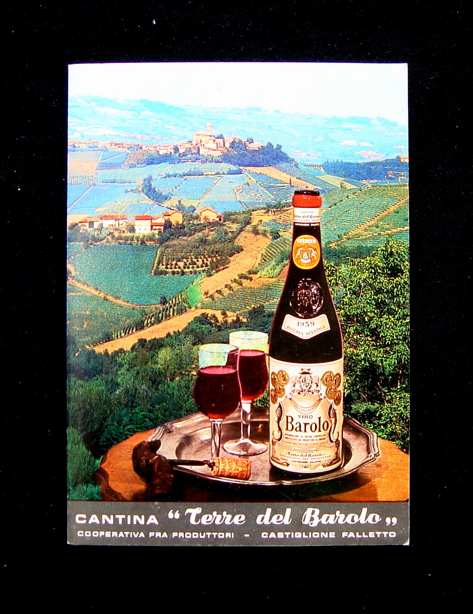 Terre del Barolo pieghevole Castiglione Falletto primi anni '60 ca …