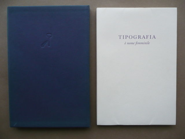 Tipografia Ë Nome Femminile Ferruccio Lucini 2003 Arte Avanguardia Copertine