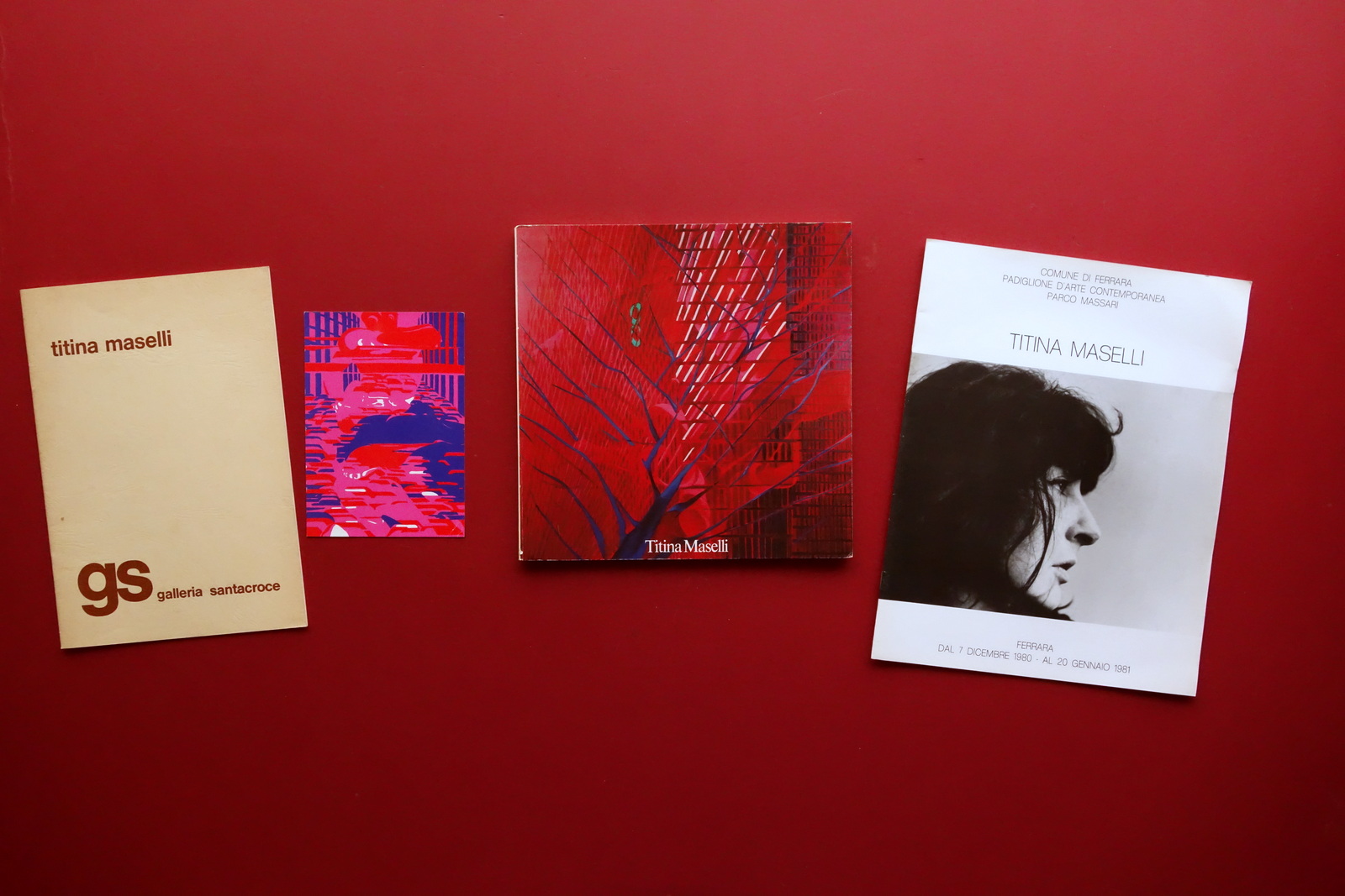 Titina Maselli 3 Cataloghi K. Kreuzberg Mulas Gall. Santacroce Massari …