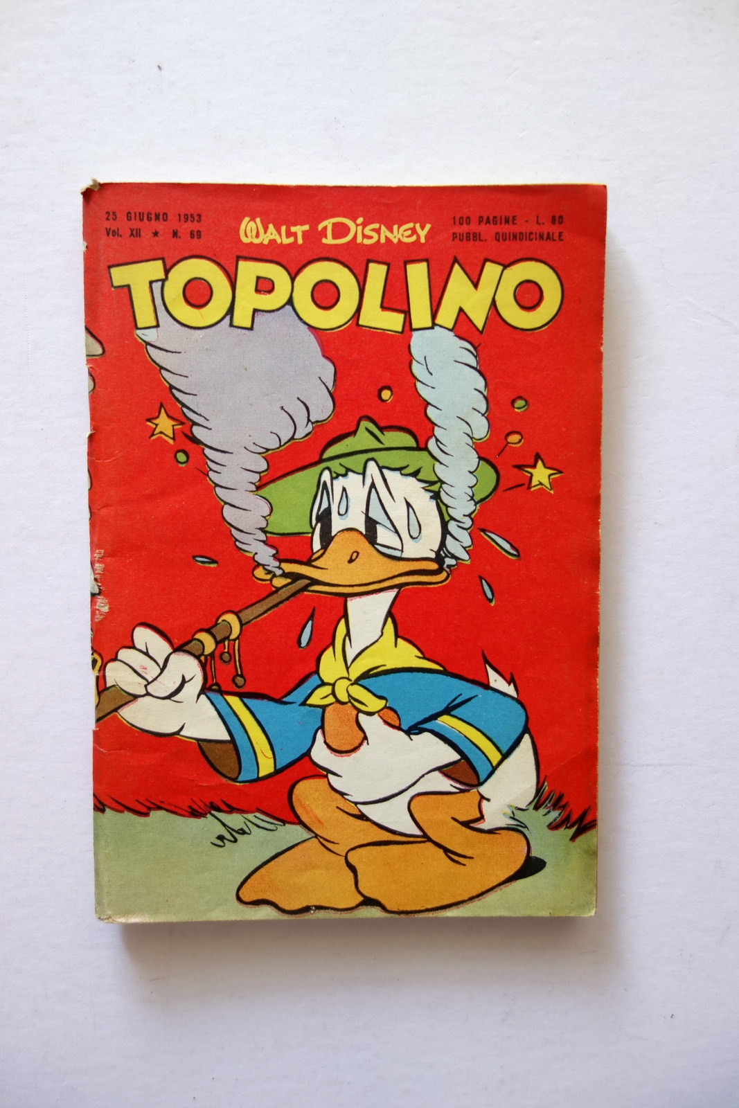 Topolino Walt Disney Vol. XII Numero 69 25 Giugno 1953 …