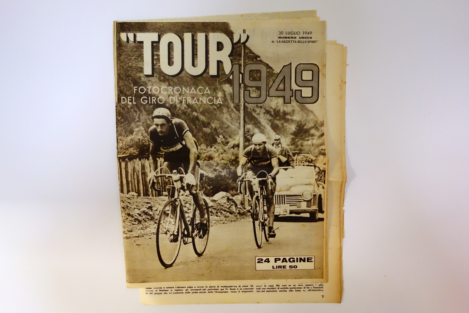 Tour 1949 Fotocronaca del Giro di Francia Numero Unico Gazzetta …
